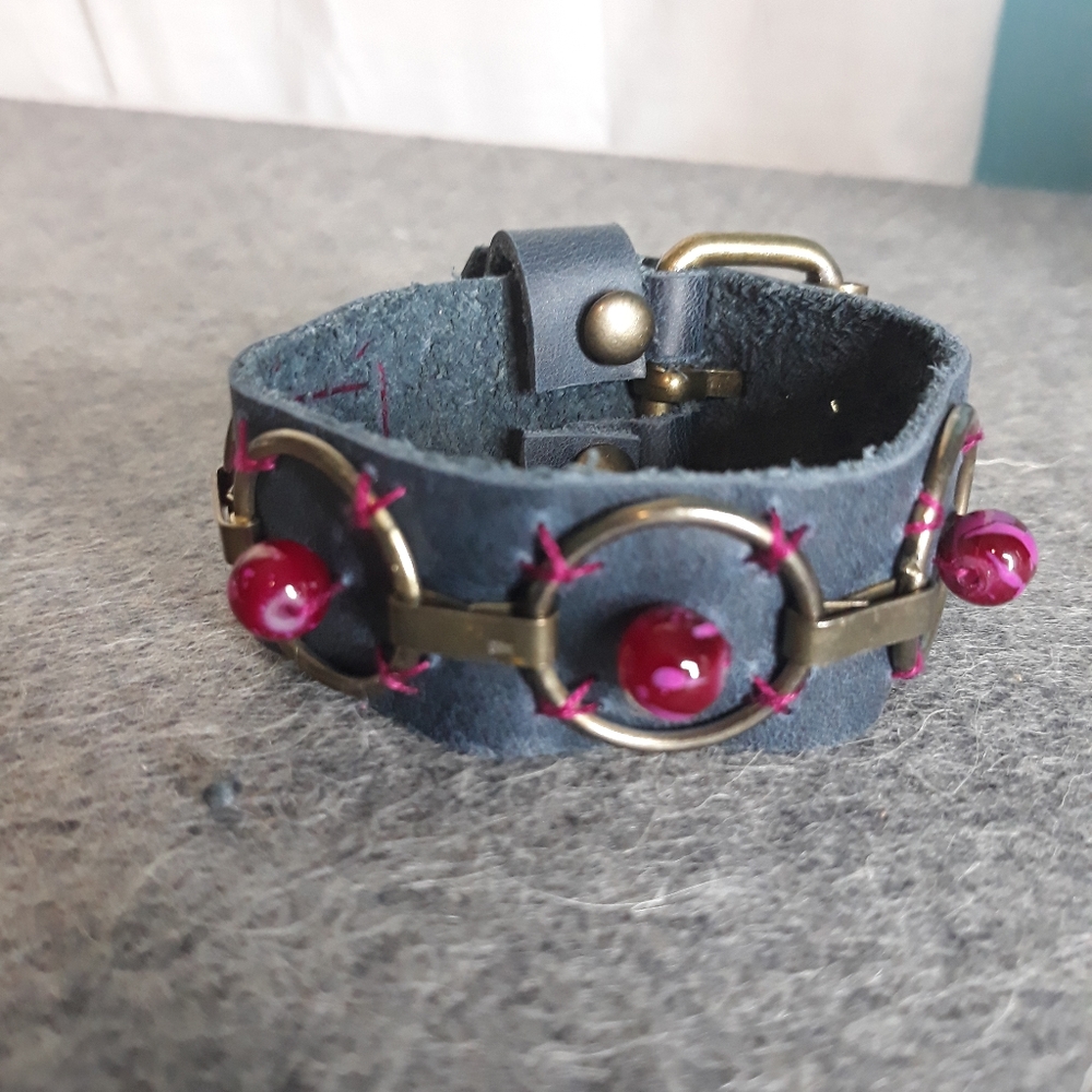 Magenta Magic Cuff bracelet